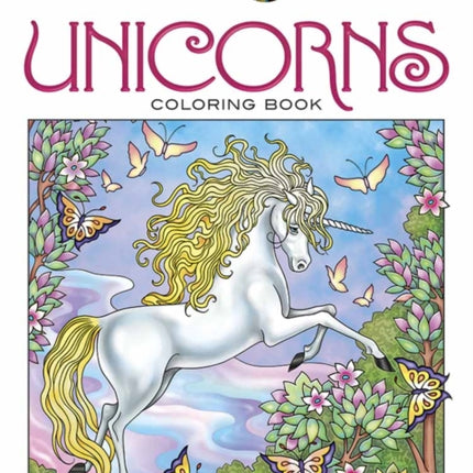 Creative Haven Unicorns Coloring Book