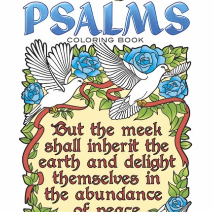 Creative Haven Psalms Coloring Book