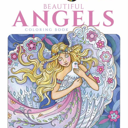 Creative Haven Beautiful Angels Coloring Book