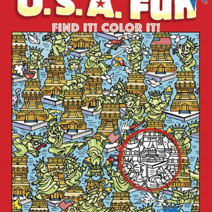 Spark U.S.A. Fun Find it! Color it!