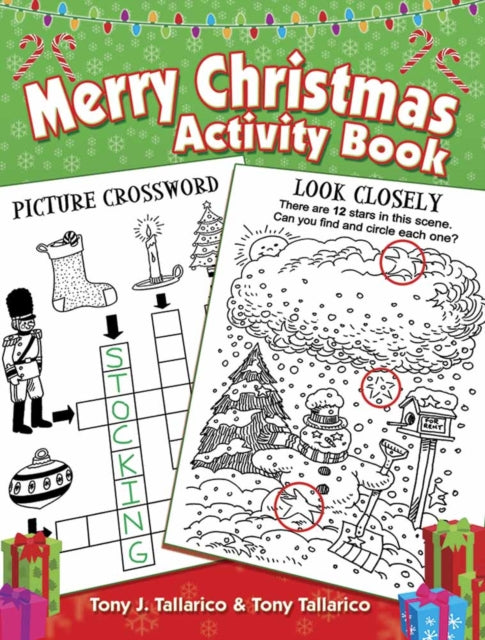 Merry Christmas Activity Book