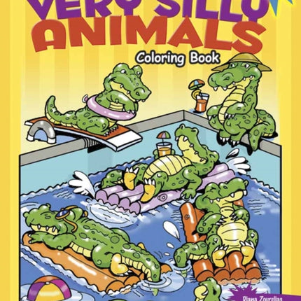 Spark Very Silly Animals Coloring Book