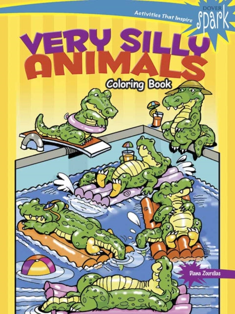 Spark Very Silly Animals Coloring Book