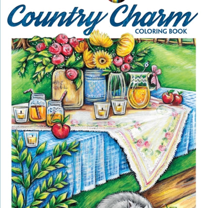 Creative Haven Country Charm Coloring Book