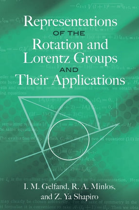 Representations of the Rotation and Lorentz Groups and Their Applications