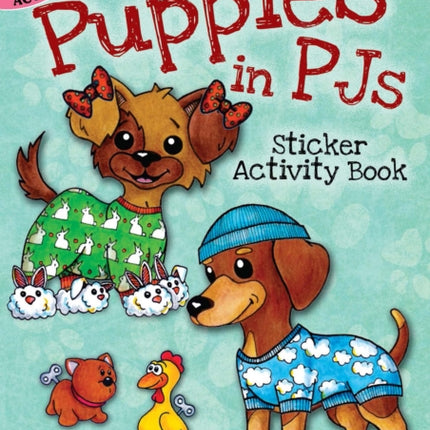 Puppies in Pjs Sticker Activity Book