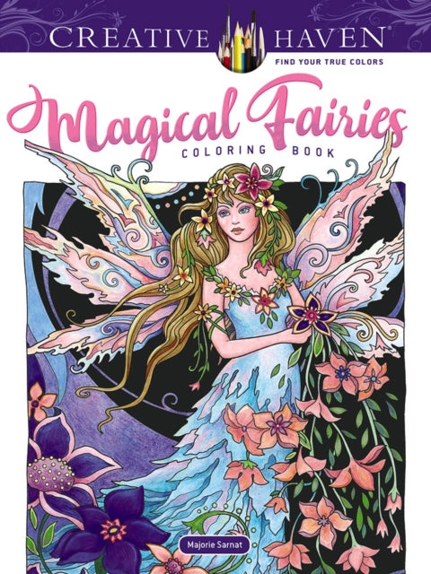 Creative Haven Magical Fairies Coloring Book