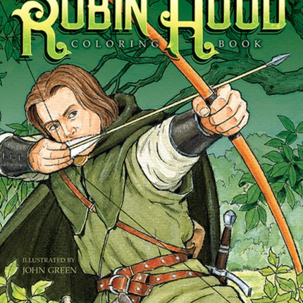 The Story of Robin Hood Coloring Book