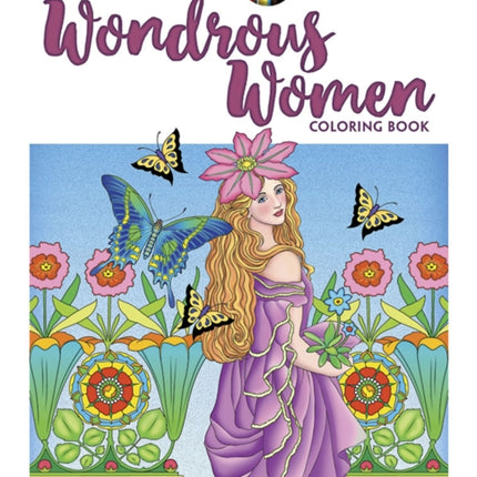 Creative Haven Wondrous Women Coloring Book