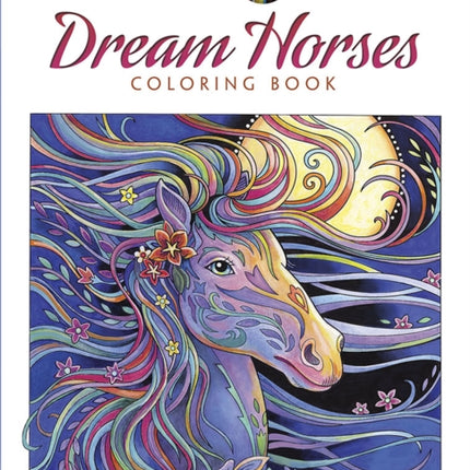 Creative Haven Dream Horses Coloring Book