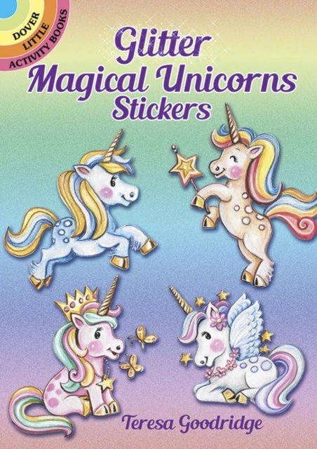 Glitter Magical Unicorns Stickers