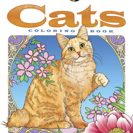 Creative Haven Cats Coloring Book