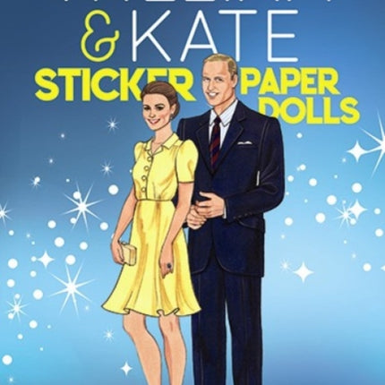 William & Kate Sticker Paper Dolls