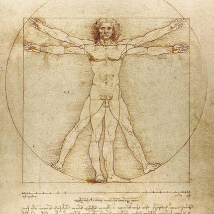 Vitruvian Man Notebook