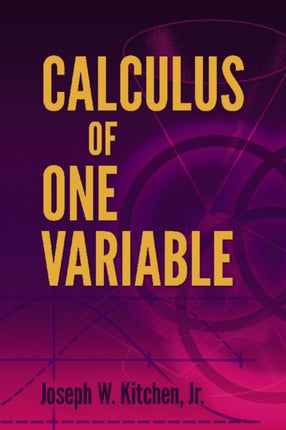 Calculus of One Variable