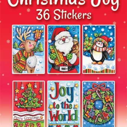 Christmas Joy 36 Stickers