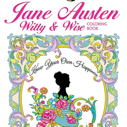 Creative Haven Jane Austen Witty  Wise Coloring Book