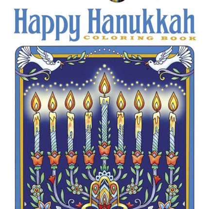 Creative Haven Happy Hanukkah Coloring Book