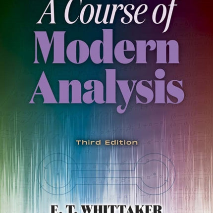 Course of Modern Analysis: Third Edition