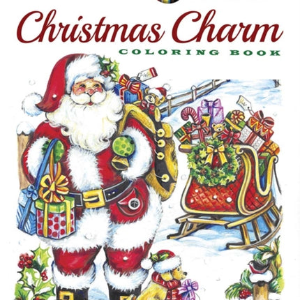 Creative Haven Christmas Charm Coloring Book