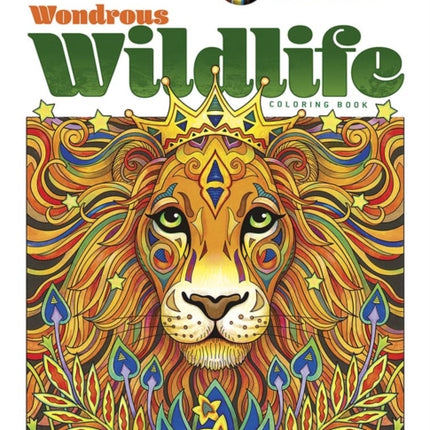 Creative Haven Wondrous Wildlife Coloring Book