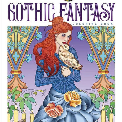 Creative Haven Gothic Fantasy Coloring Book