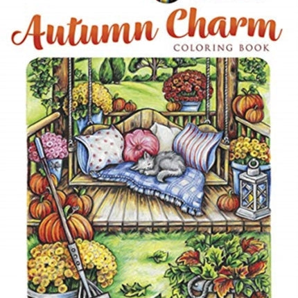 Creative Haven Autumn Charm Coloring Book