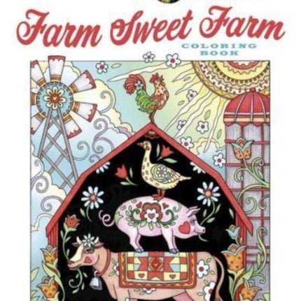 Creative Haven Farm Sweet Farm Coloring Book