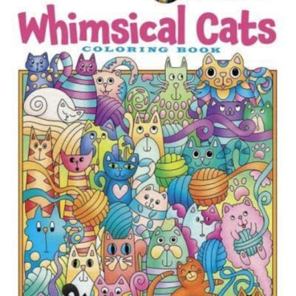 Creative Haven Whimsical Cats Coloring Book