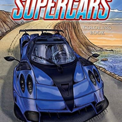 Supercars Coloring Book