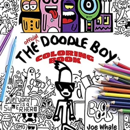 The Official Doodle Boy™ Coloring Book