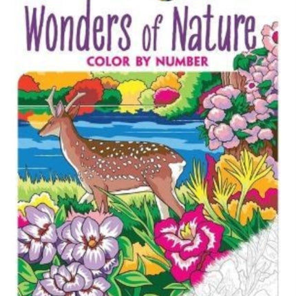 Creative Haven Wonders of Nature Color by Number