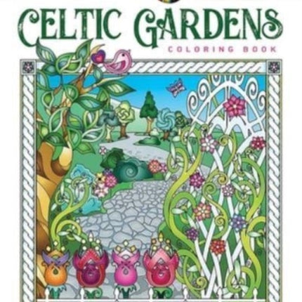 Creative Haven Celtic Gardens Coloring Book