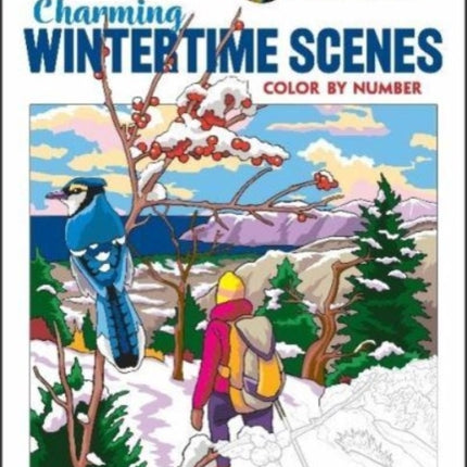 Creative Haven Charming Wintertime Scenes Color by Number