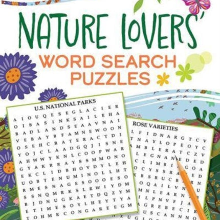 Nature Lovers' Word Search Puzzles