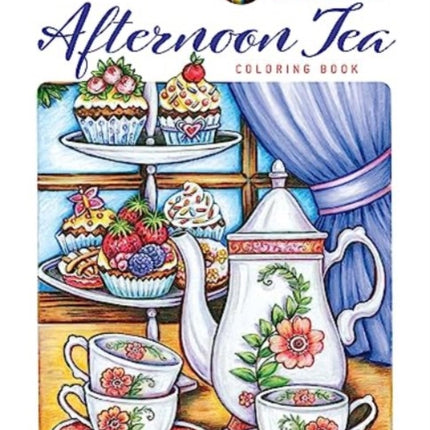 Creative Haven Afternoon Tea Coloring Book