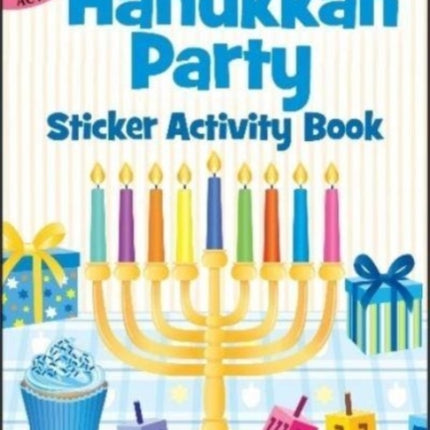 Hanukkah Party Sticker Activity Book