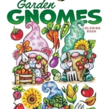 Creative Haven Garden Gnomes Coloring Book