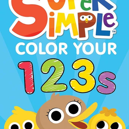 Super Simple Color Your 123s