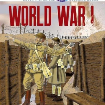 Picture the Past World War I Historical Coloring Book