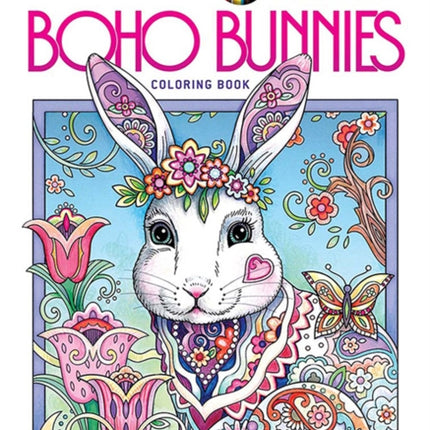 Creative Haven Boho Bunnies Coloring Book