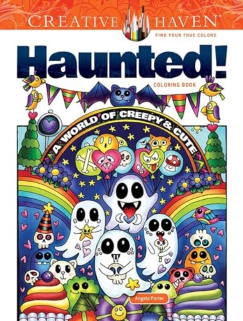 Creative Haven Haunted Coloring Book