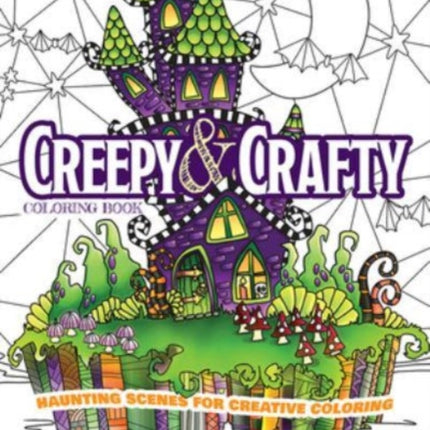 Creepy  Crafty Coloring Book