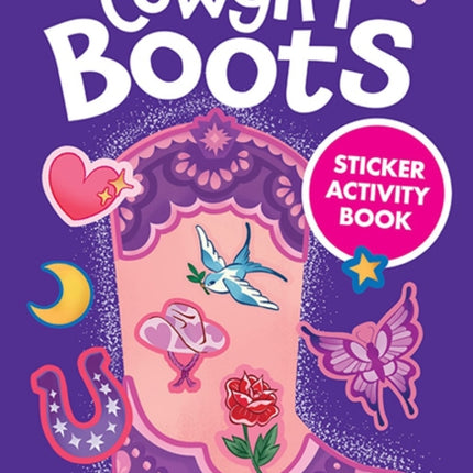 Make Your Own Cowgirl Boots Sticker Activity Book