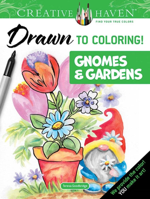 Creative Haven Gardens  Gnomes Draw the Lines