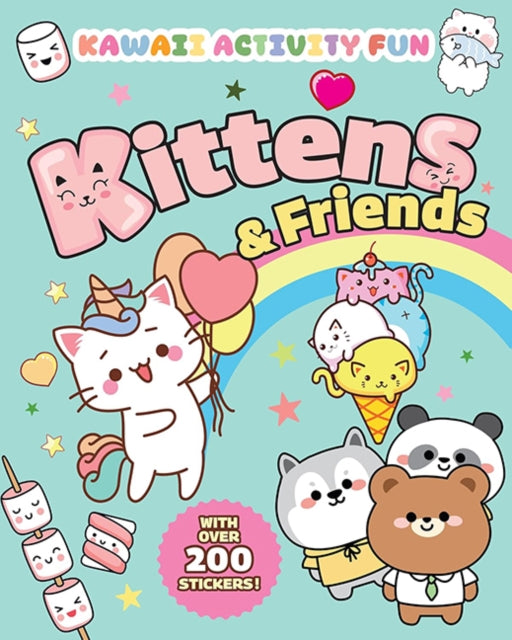 Kittens  Friends Kawaii Activity Fun with Over