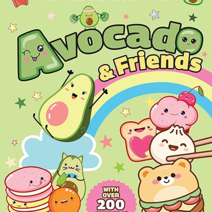 Avocado  Friends Kawaii Activity Fun with Over