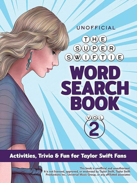 Unofficial Super Swiftie Word Search Book Volume