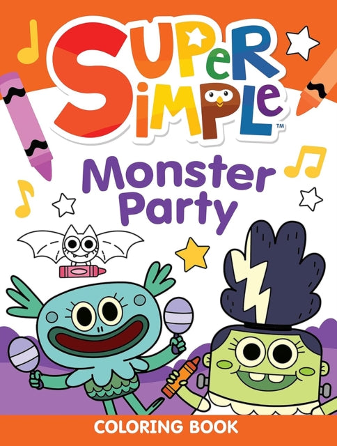 Super Simpletm Monster Party Coloring Book