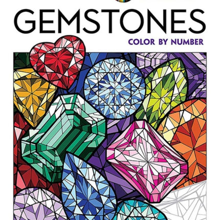 Creative Haven Gemstones Color by Number